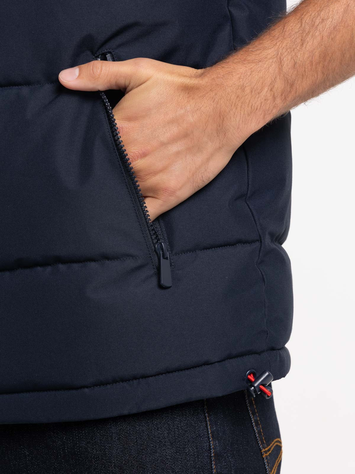 Veste sans manches tricolore homme Veste sans manches tricolore homme