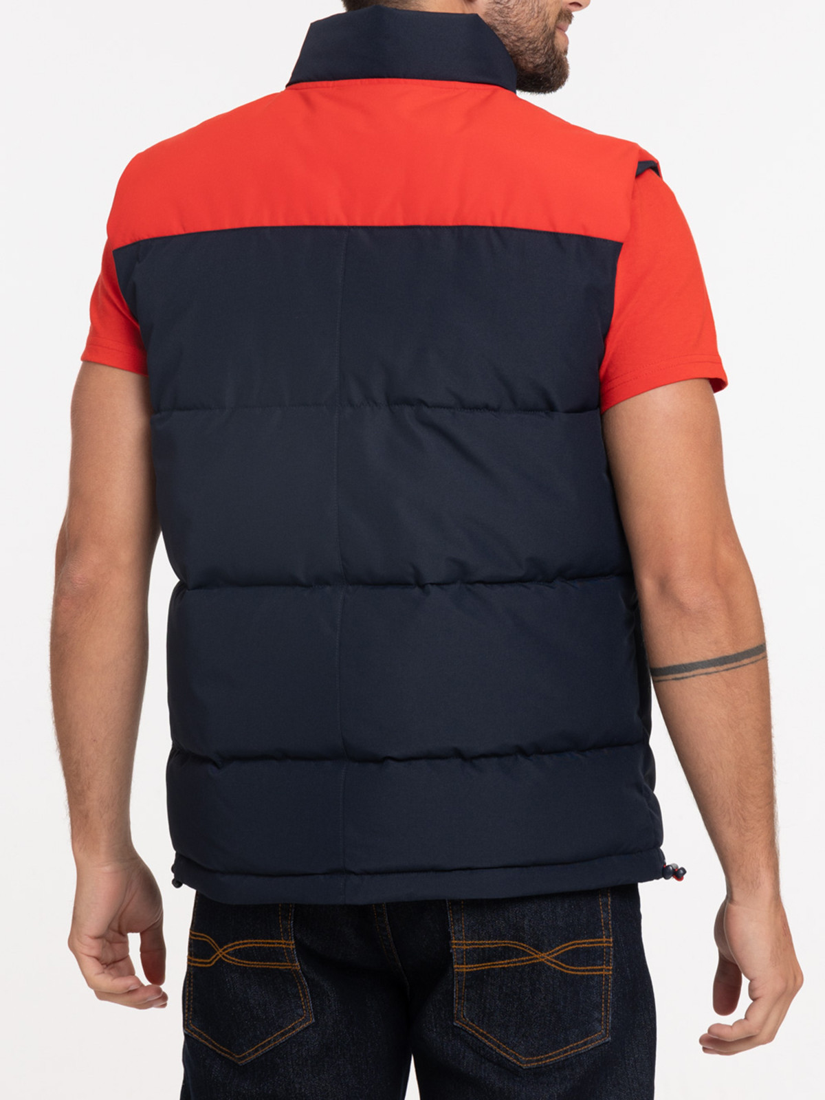Veste sans manches tricolore homme Veste sans manches tricolore homme