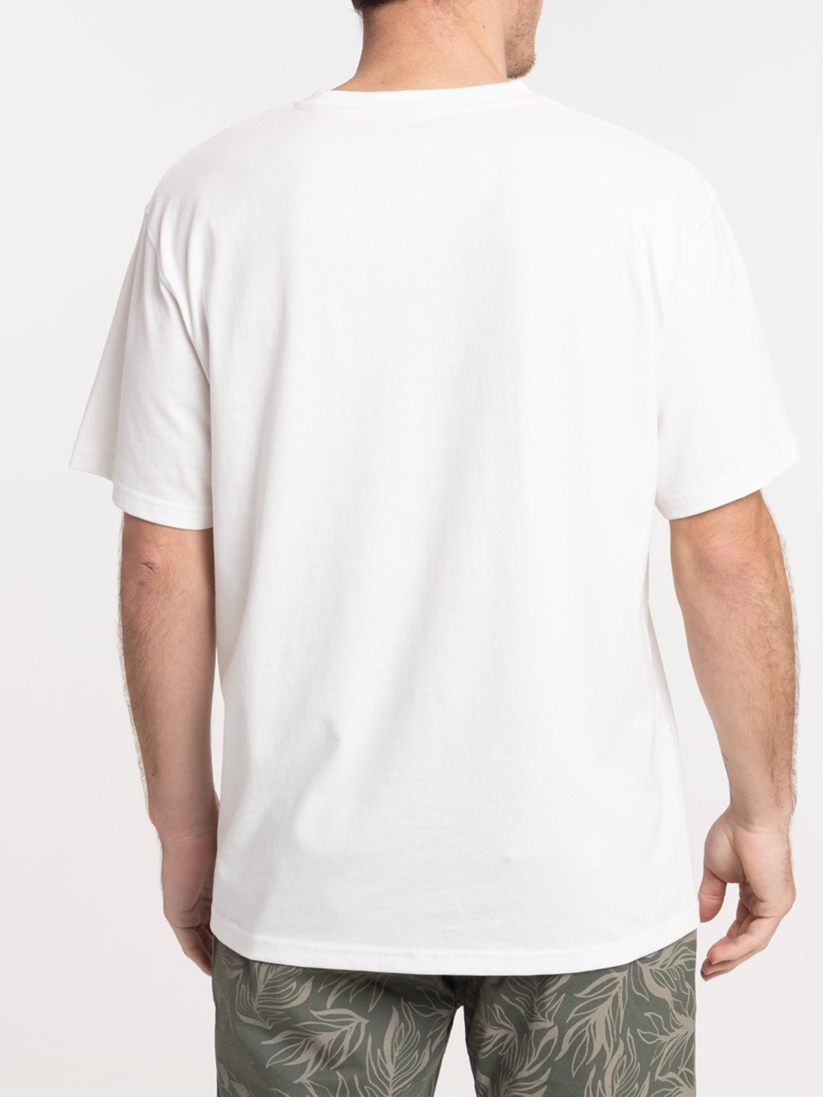 T-shirt imprimé tropical homme