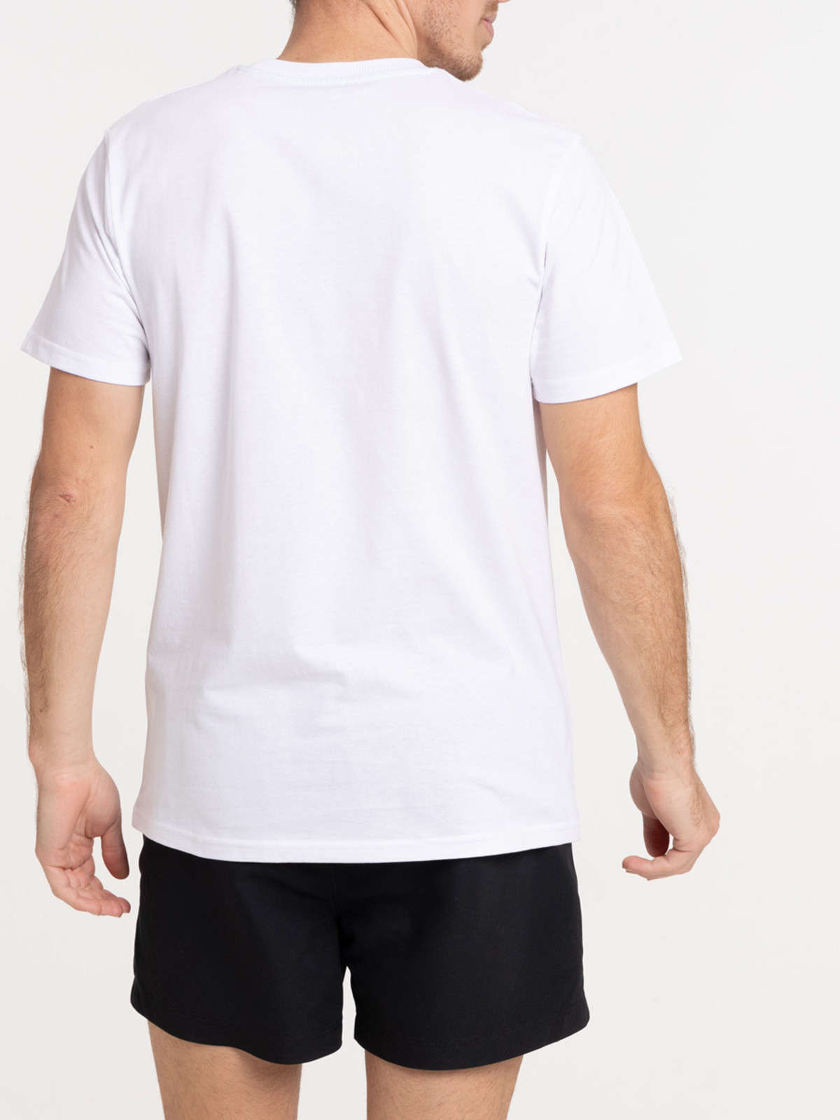 T-shirt imprimé blanc homme