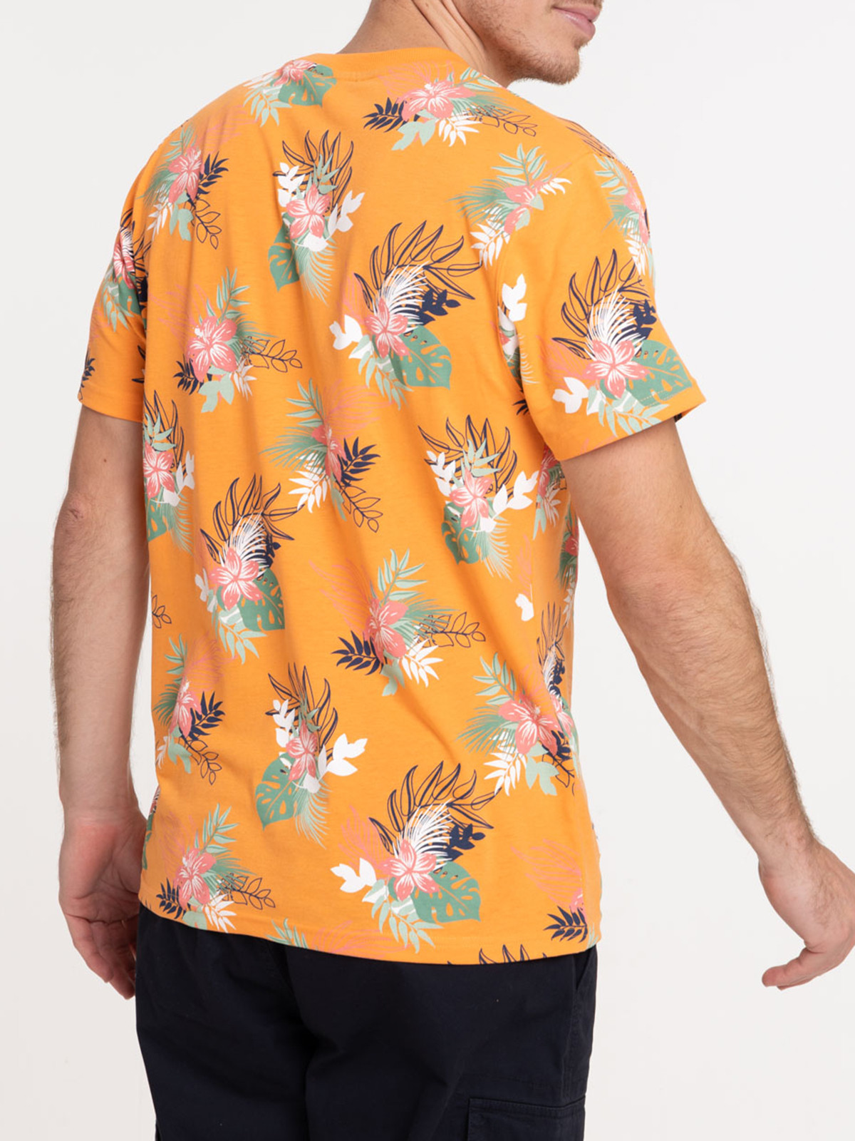 T-shirt goyave feuillage tropical homme