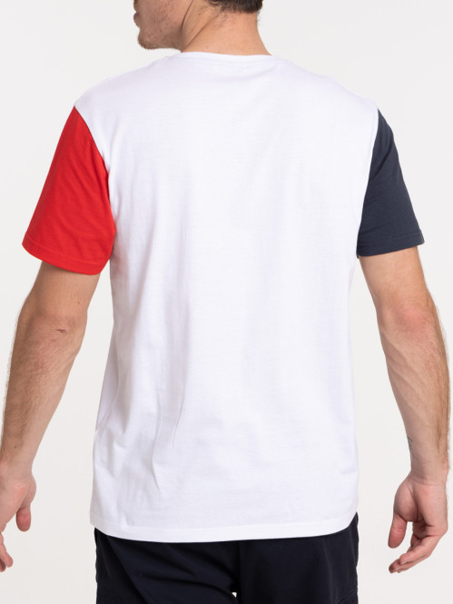 T-shirt blanc football homme