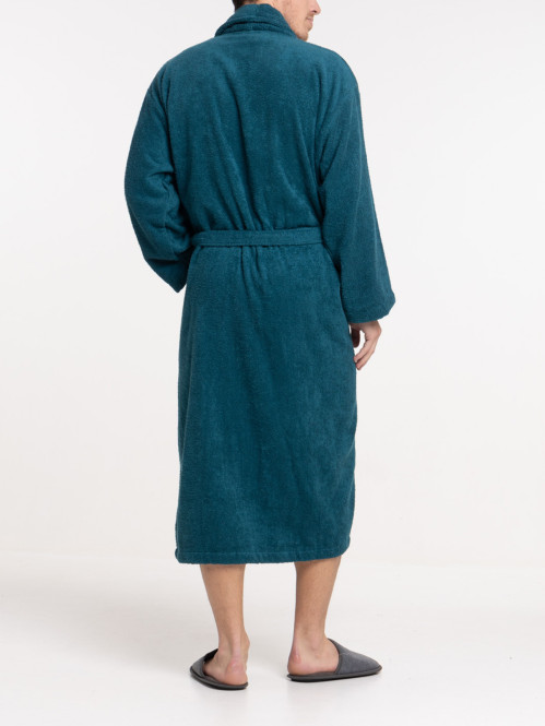 Peignoir adulte coloris émeraude