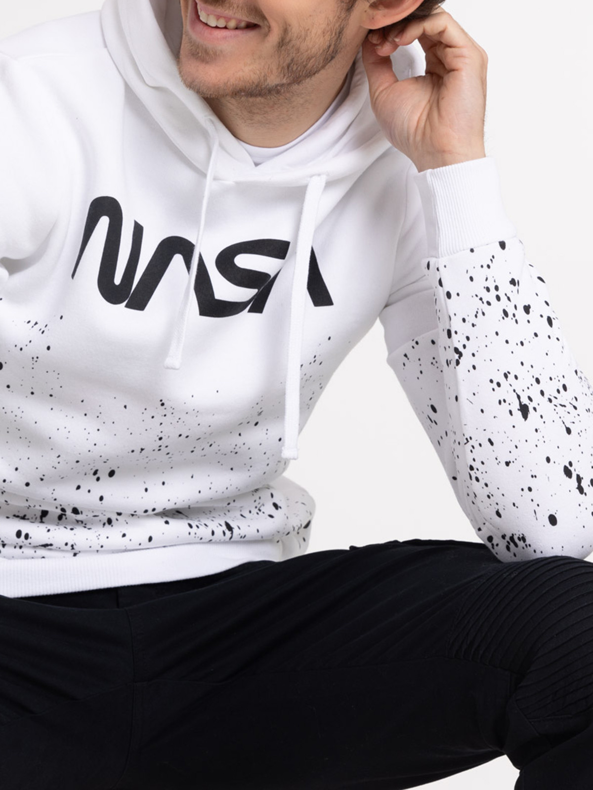 Sweat blanc NASA homme Sweat blanc NASA homme