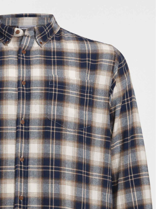 Chemise à carreaux grande...