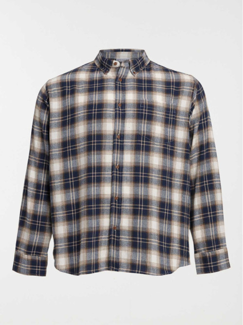 Chemise à carreaux grande...