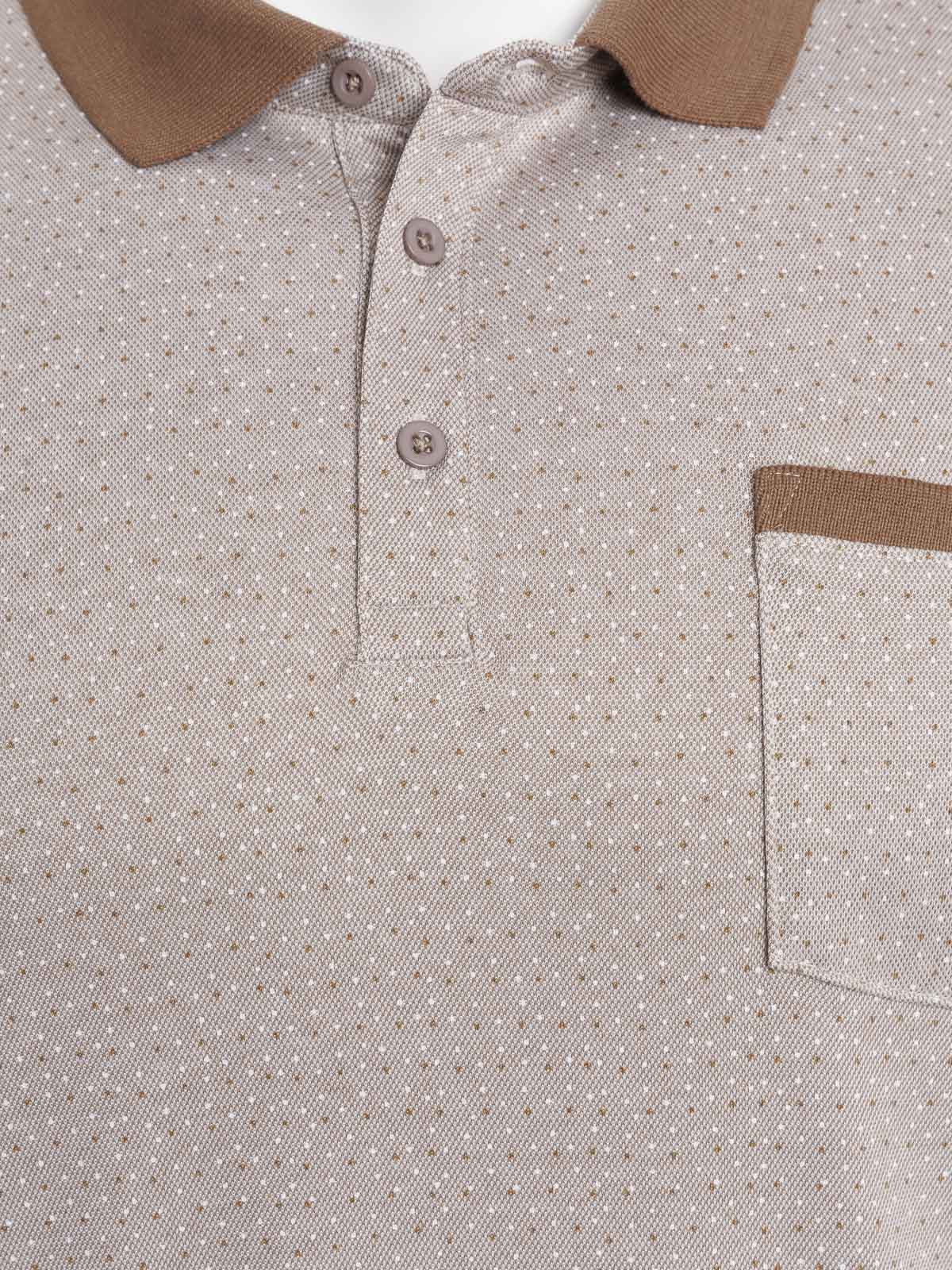 Polo grande taille coloris pin homme