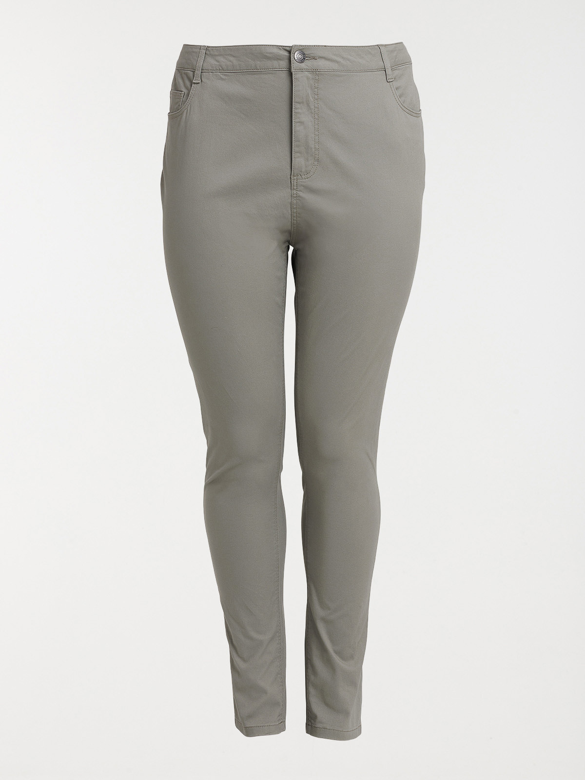Pantalon tilleul grande taille femme