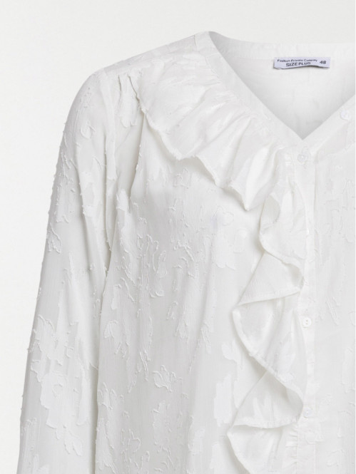 Blouse volantée grande...