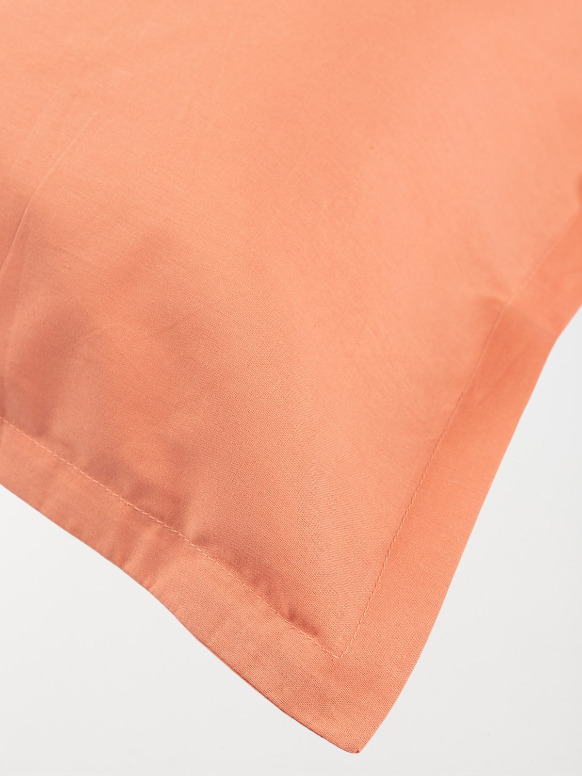 Taie d'oreiller 65 x 65 cm terracotta