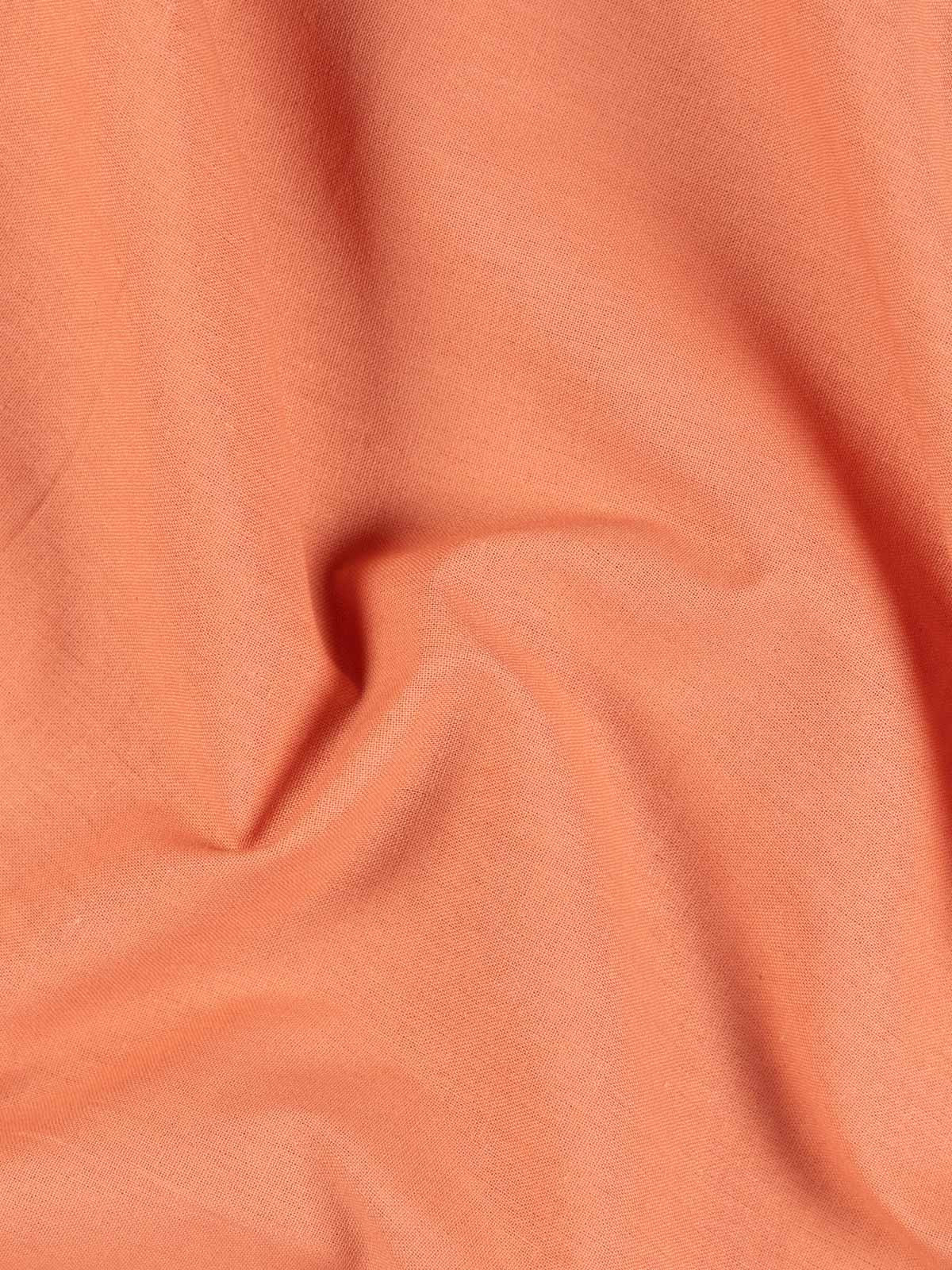 Taie d'oreiller 65 x 65 cm terracotta