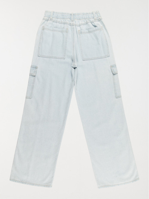 Jean cargo large fille (XXS-M)