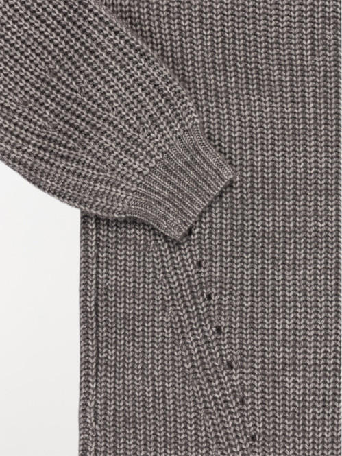 Robe pull col roulé fille...