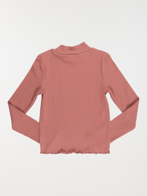 T-shirt col montant fille...