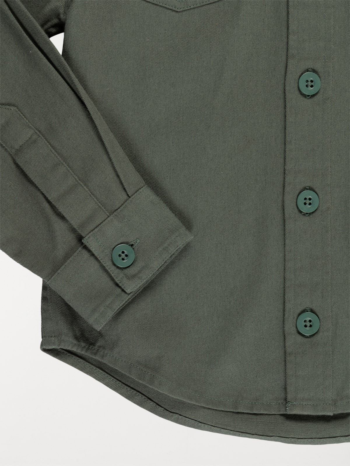 Chemise bimatière capuche garçon (3-12A)