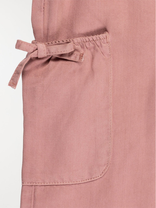Pantalon large vieux rose...