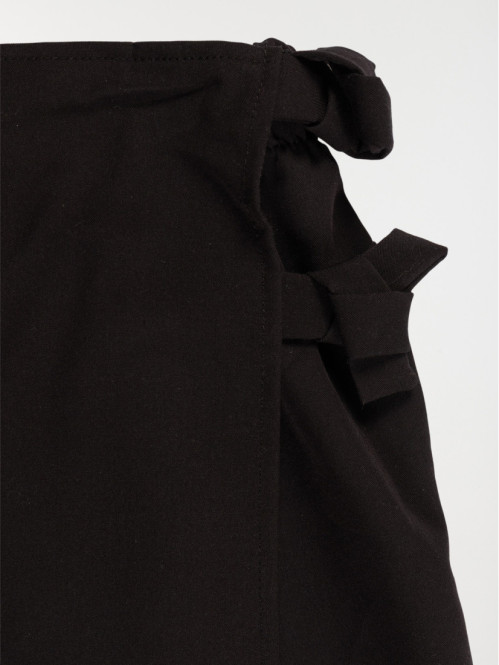 Jupe-short couleur noire...