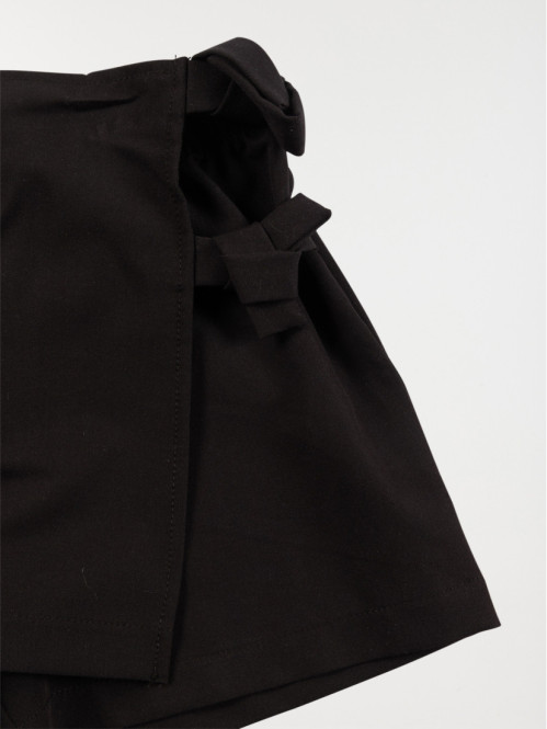 Jupe-short couleur noire...