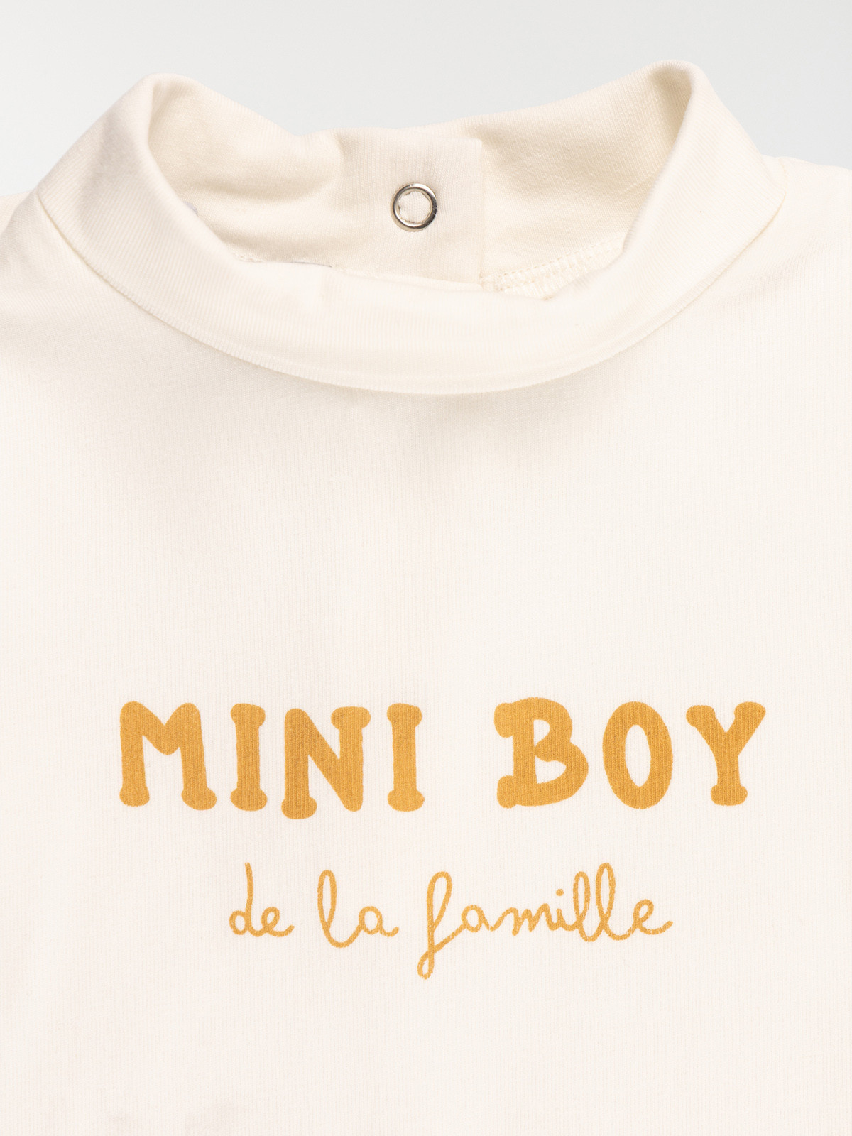 Tee-shirt garçon col roulé (3-36M)