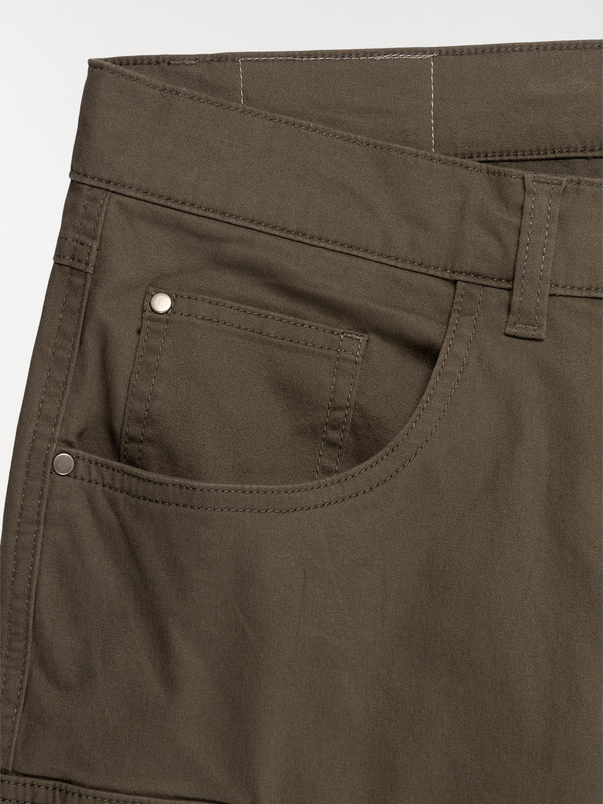 Pantalon kaki cargo grande taille homme