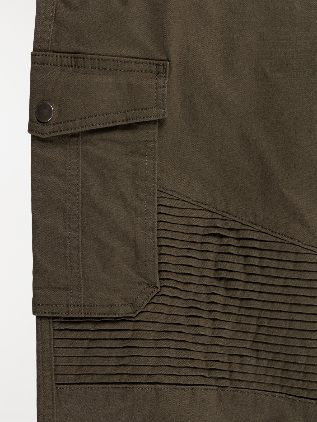 Pantalon kaki cargo grande taille homme