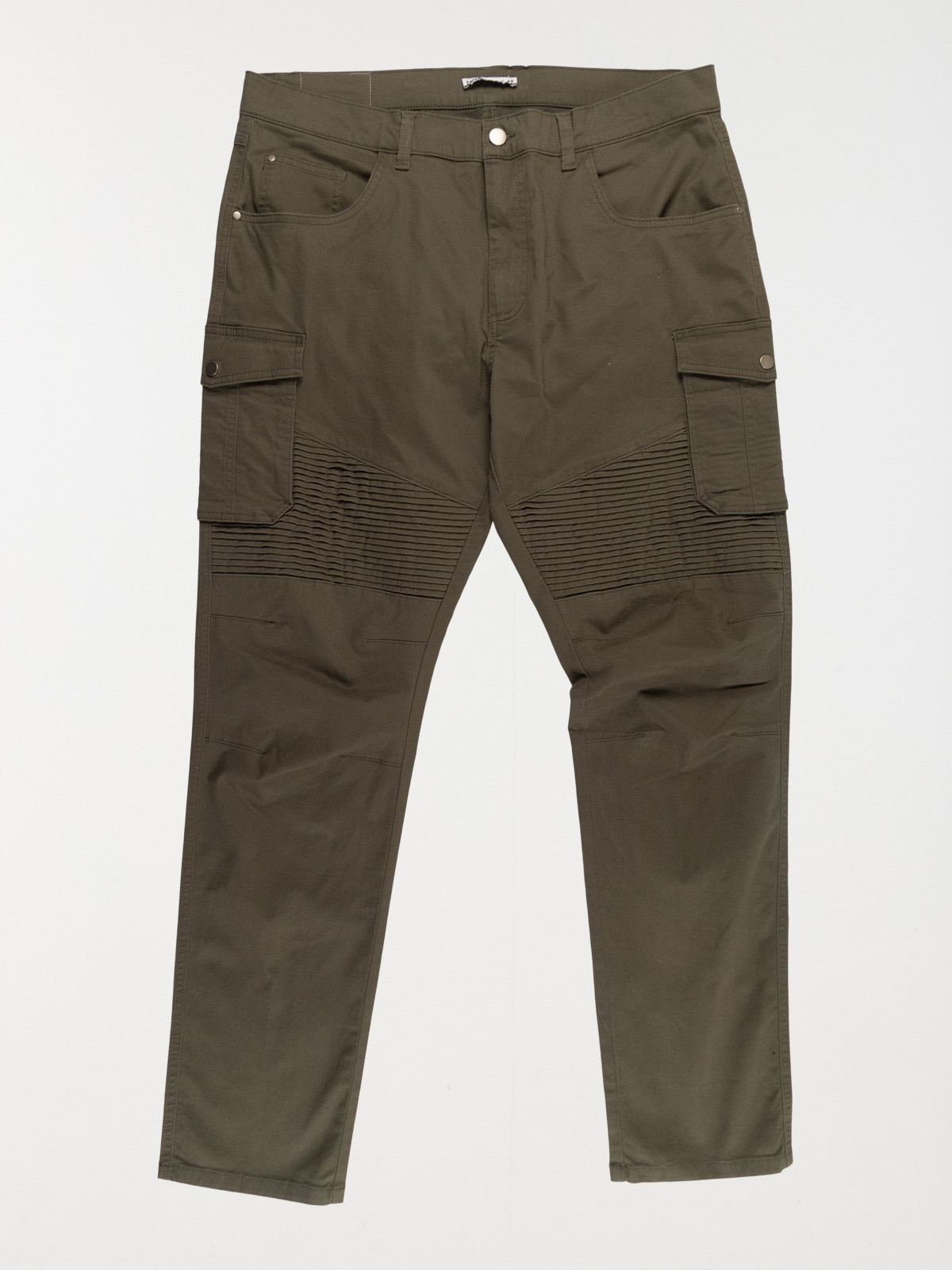 Pantalon kaki cargo grande taille homme