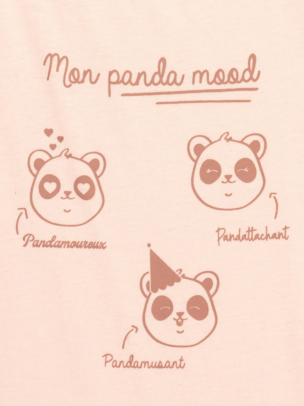 Pyjama pandas fille (3-12A)