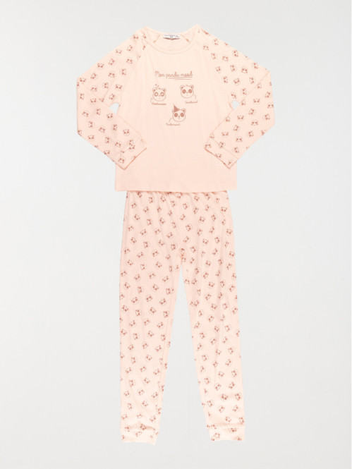 Pyjama pandas fille (3-12A)