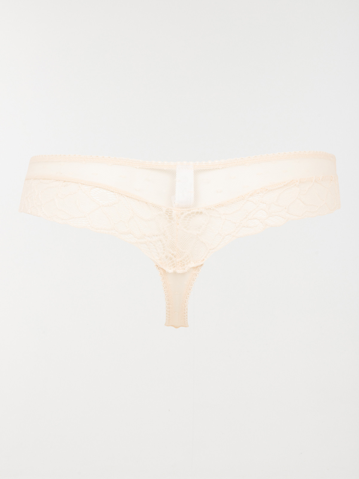 Shorty string femme dentelle