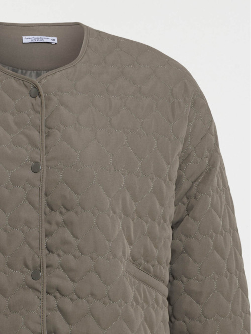 Veste coeurs grande taille...