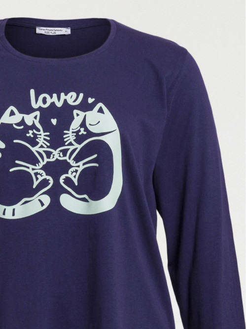 Pyjama love chats femme...