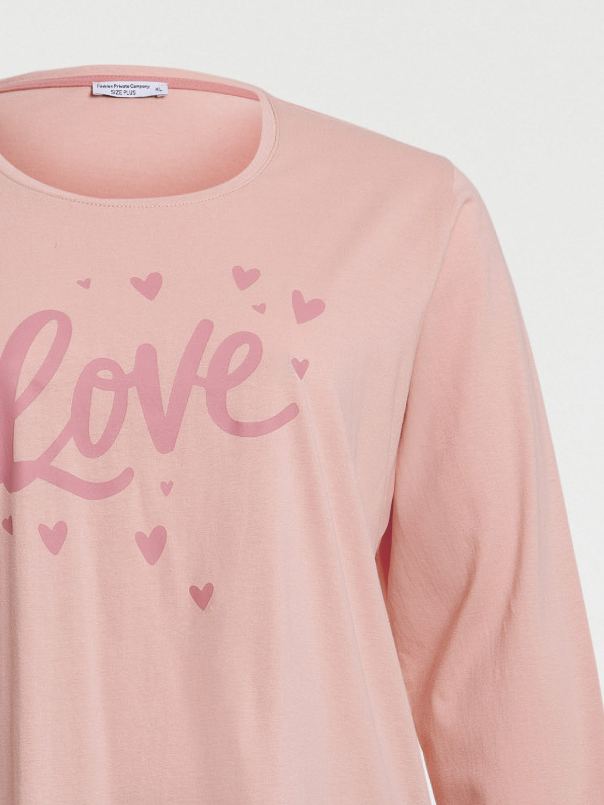 Pyjama love femme grande taille