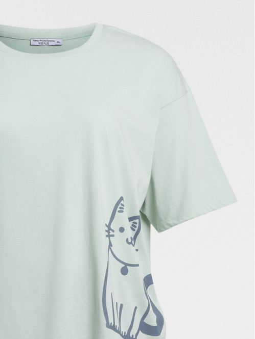 Pyjama chat femme grande...