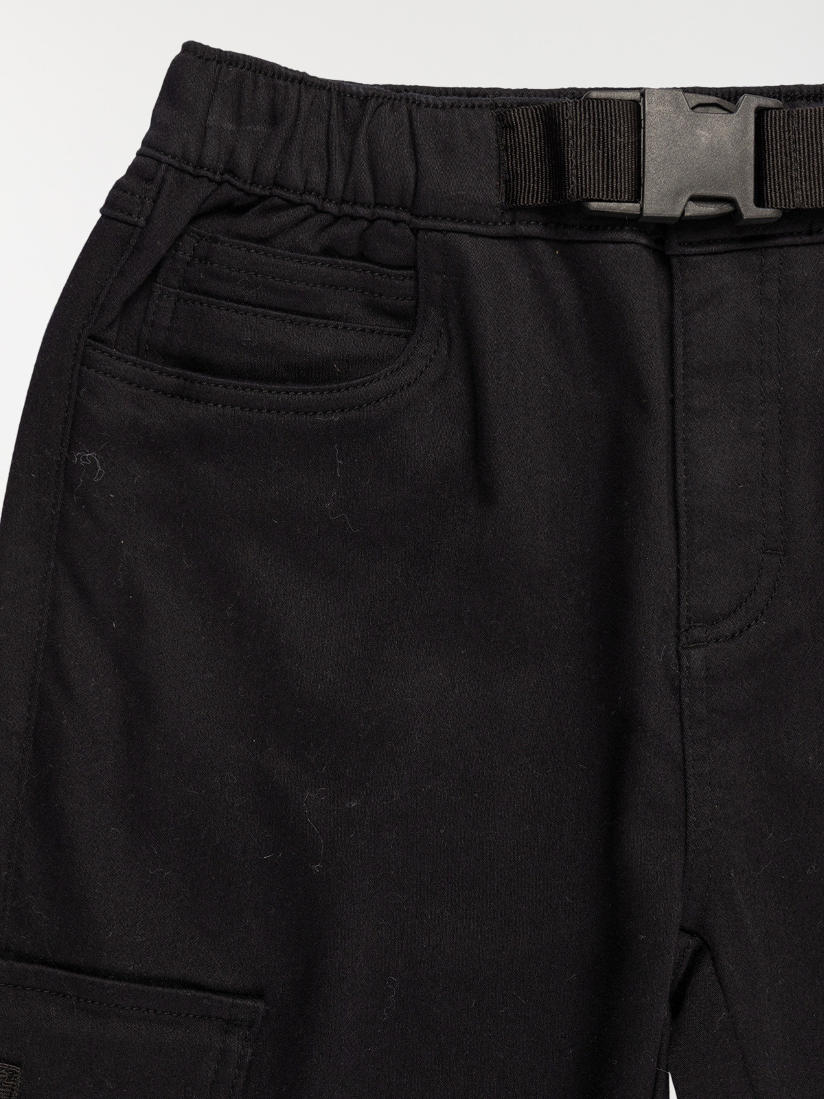 Pantalon cargo noir garçon (XXS-M) Pantalon cargo noir garçon (XXS-M)