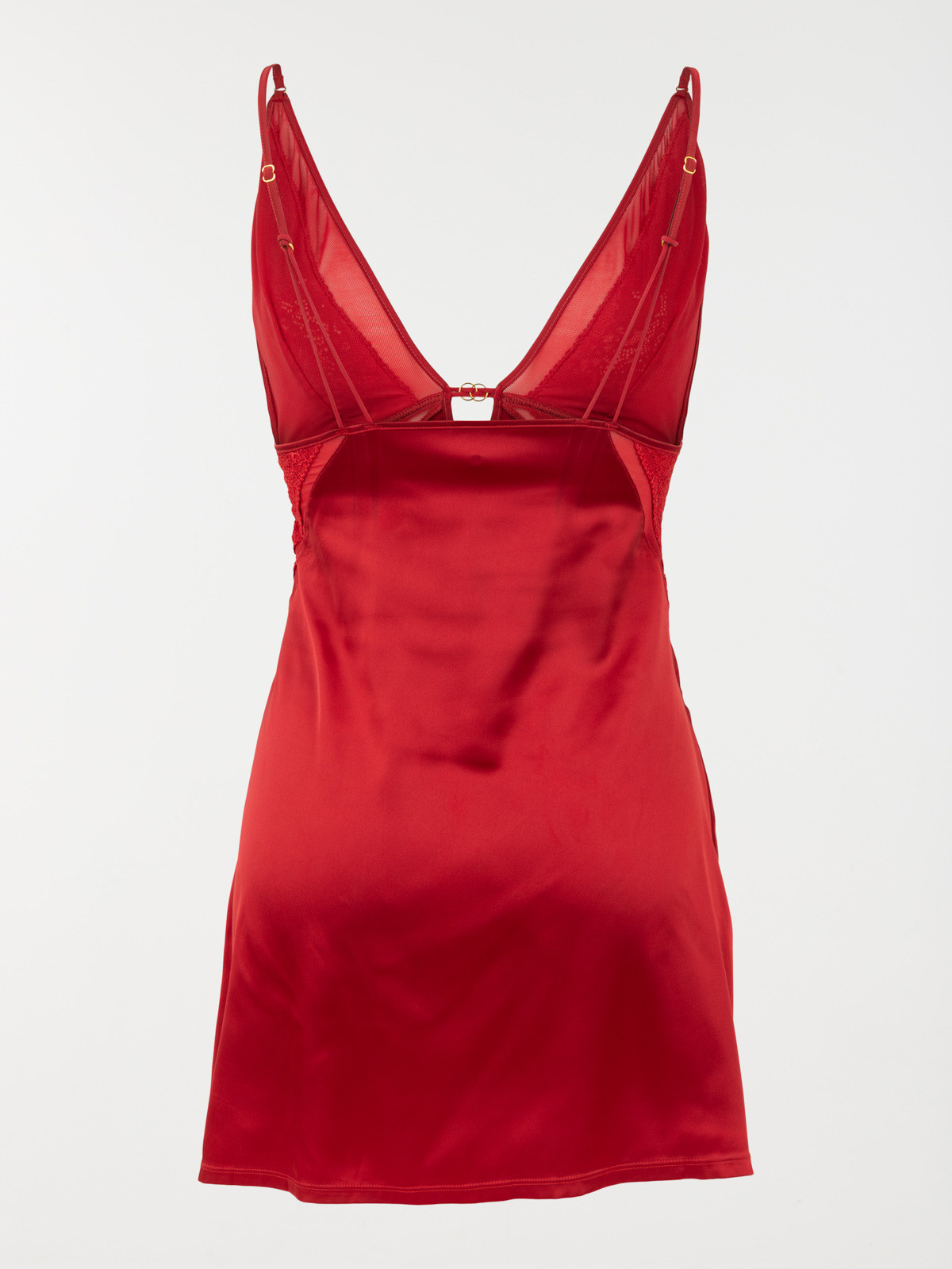 Nuisette rouge séduction femme Nuisette rouge séduction femme