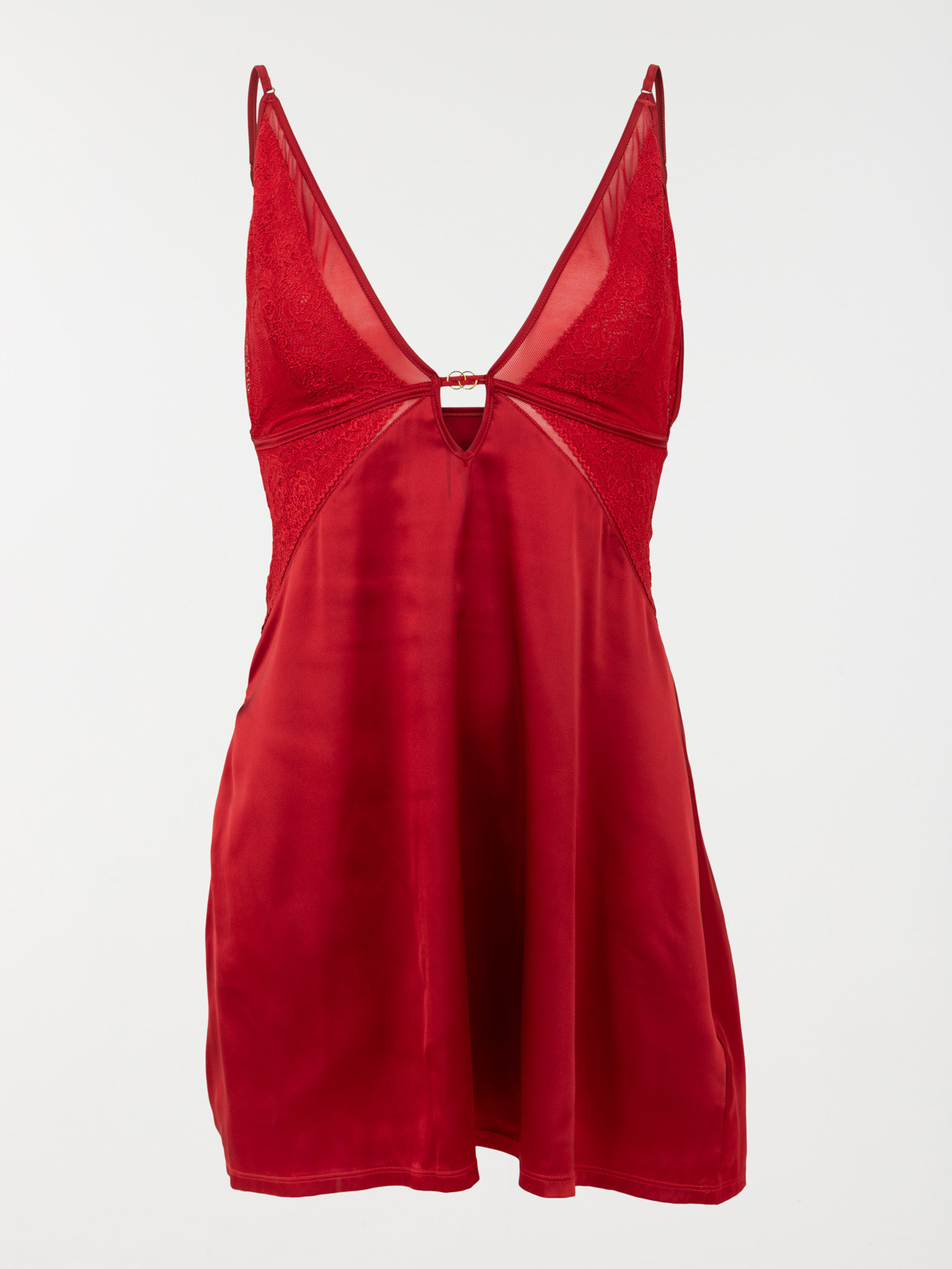 Nuisette rouge séduction femme Nuisette rouge séduction femme