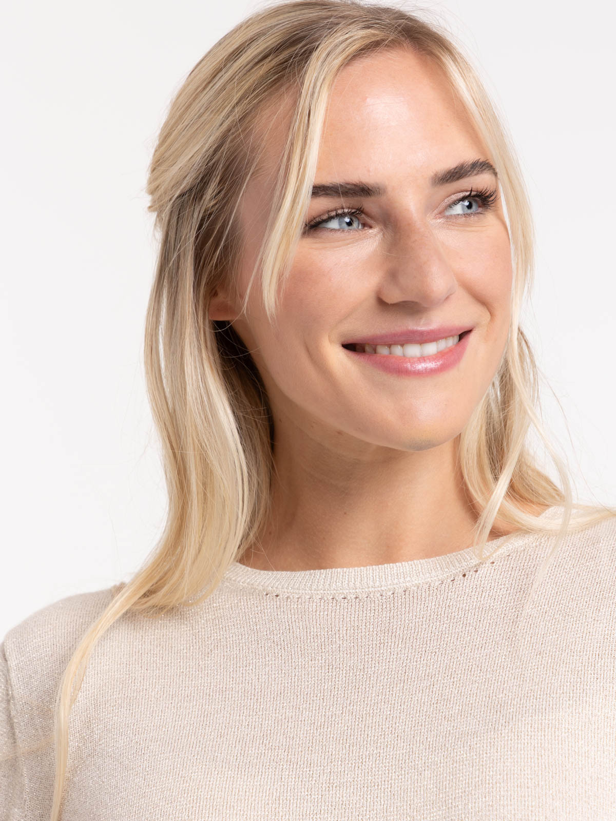 Pull manches courtes femme