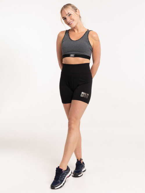 Cycliste de sport noir femme