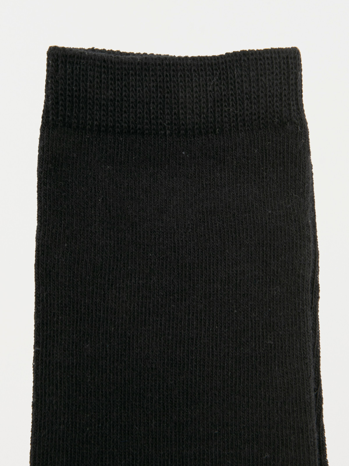 Lot 3 chaussettes unies noires fille