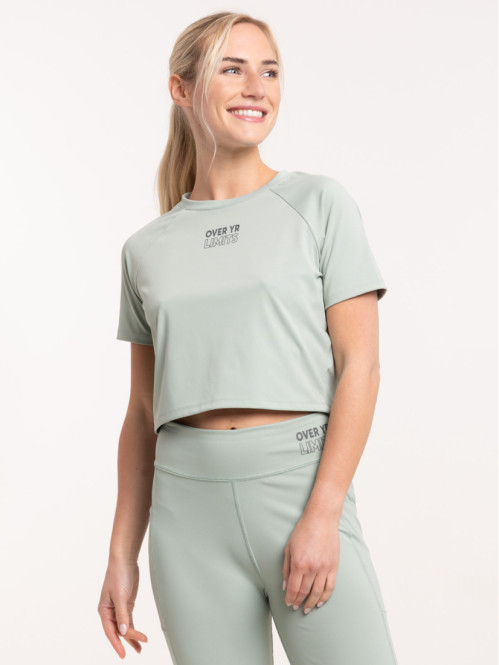 T-shirt sport coloris jade...