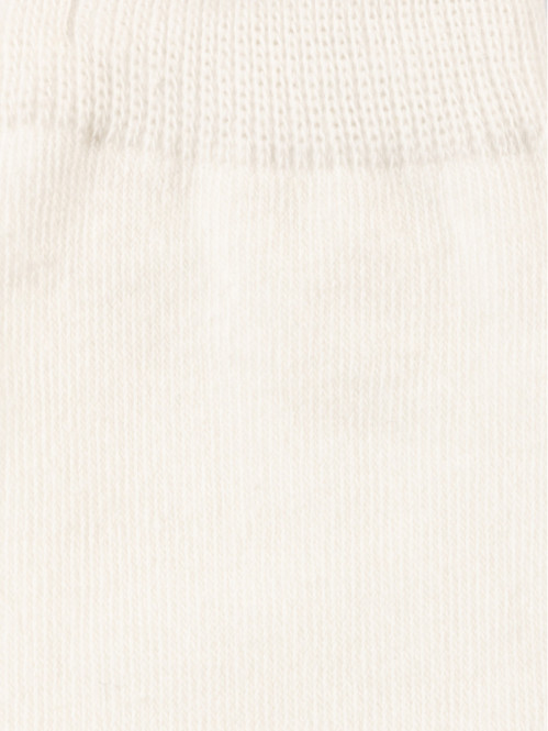 Lot de 3 paires chaussettes écru fille Lot de 3 paires chaussettes écru fille