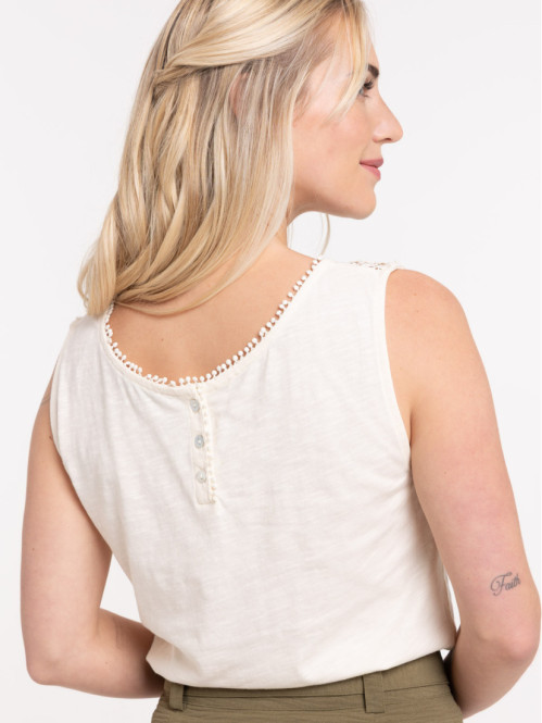 Débardeur coton femme