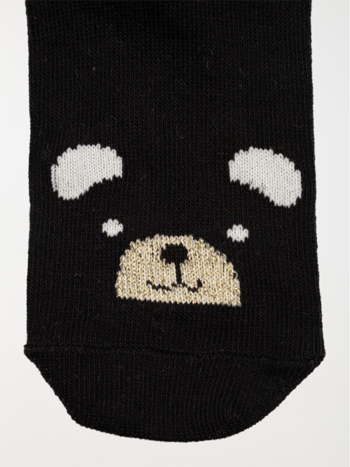 Lot 5 paires chausettes chat fille Lot 5 paires chausettes chat fille