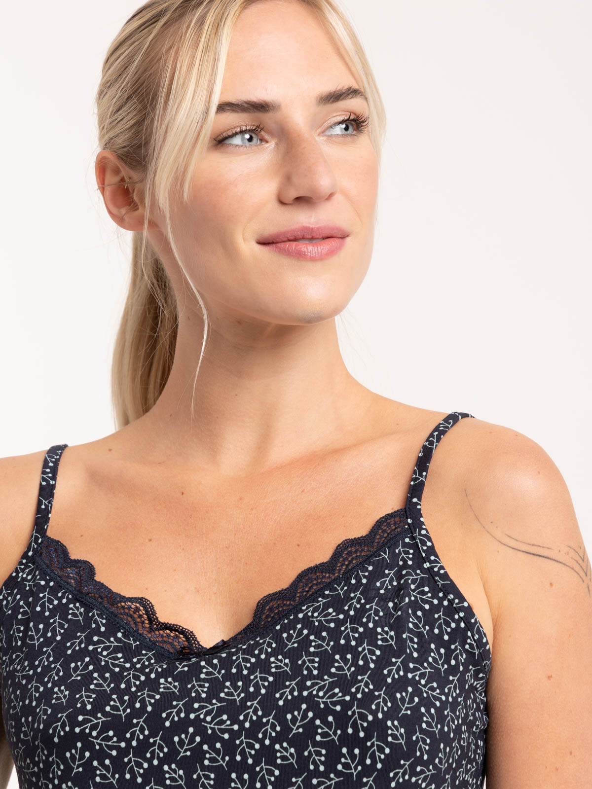 Pyjashort marine navy femme Pyjashort marine navy femme