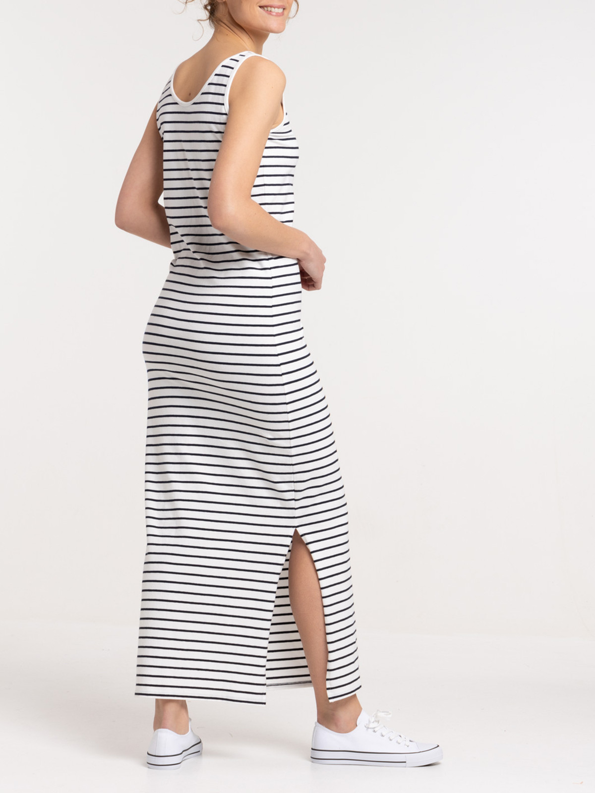 Robe longue rayée femme Robe longue rayée femme