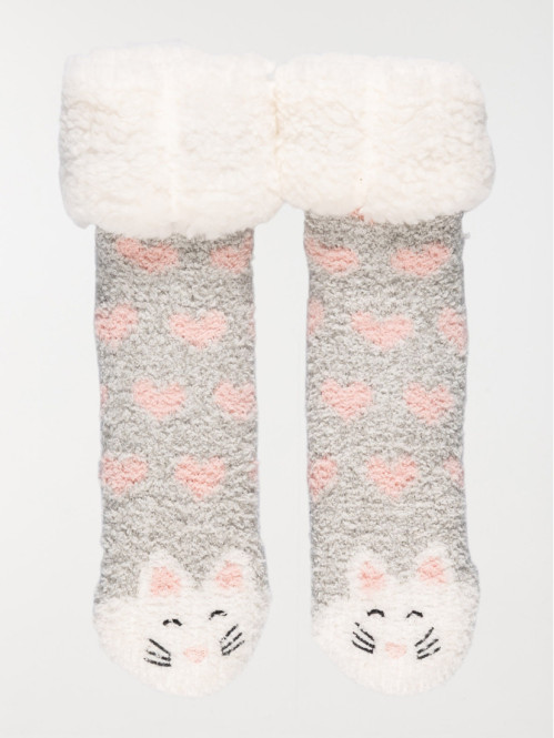 Chaussettes chat fille