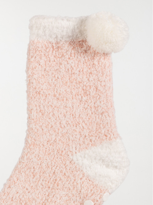 Lot de 2 paires chaussettes douces fille