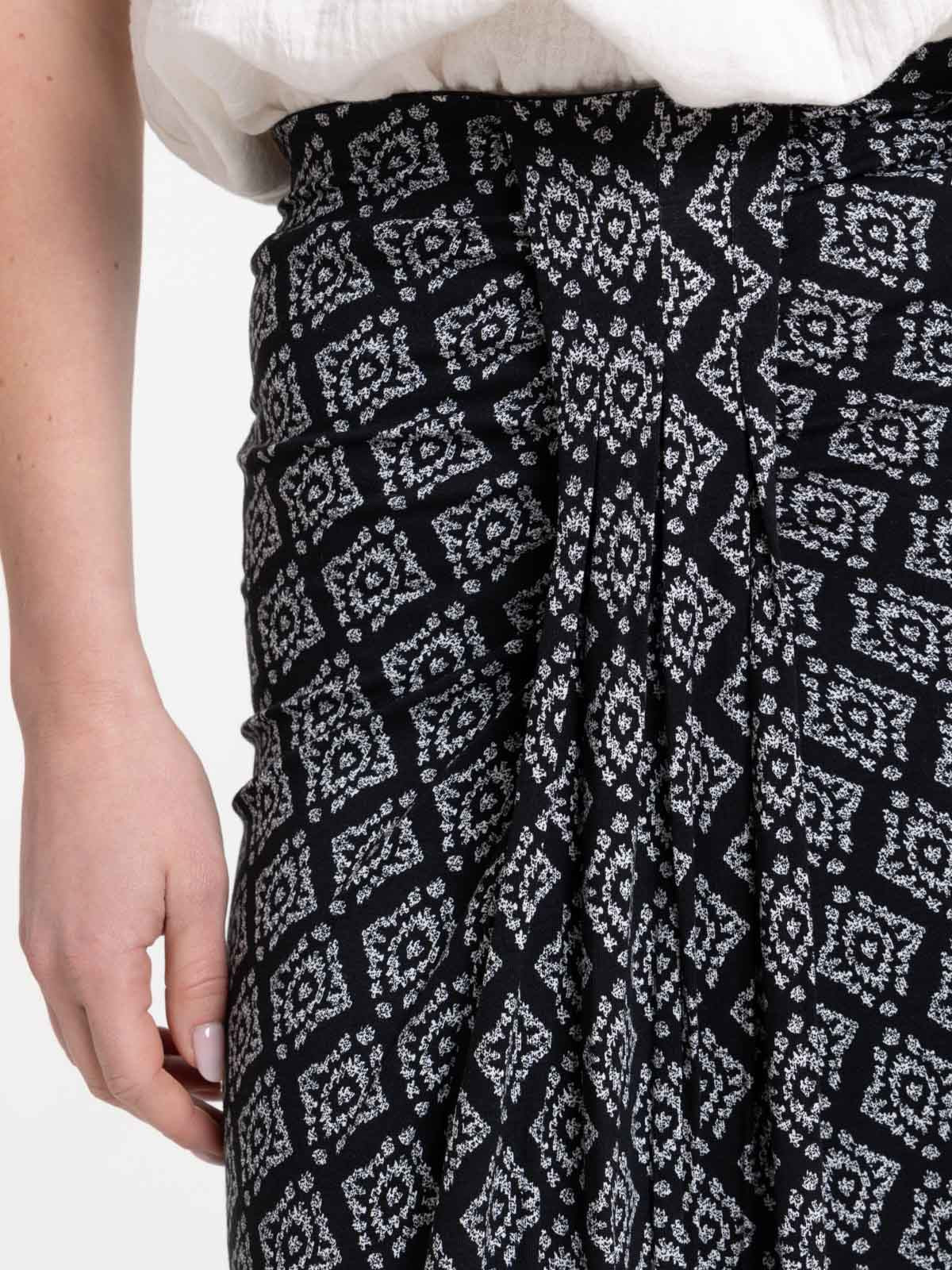 Jupe mi-longue imprimée femme Jupe mi-longue imprimée femme