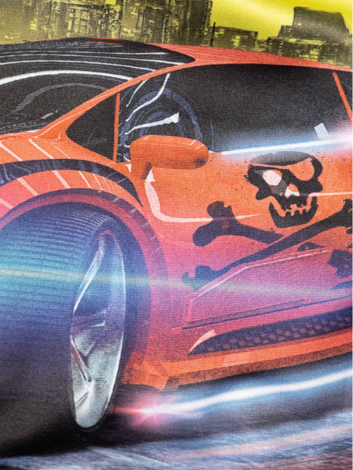 Boxer motif voiture garçon