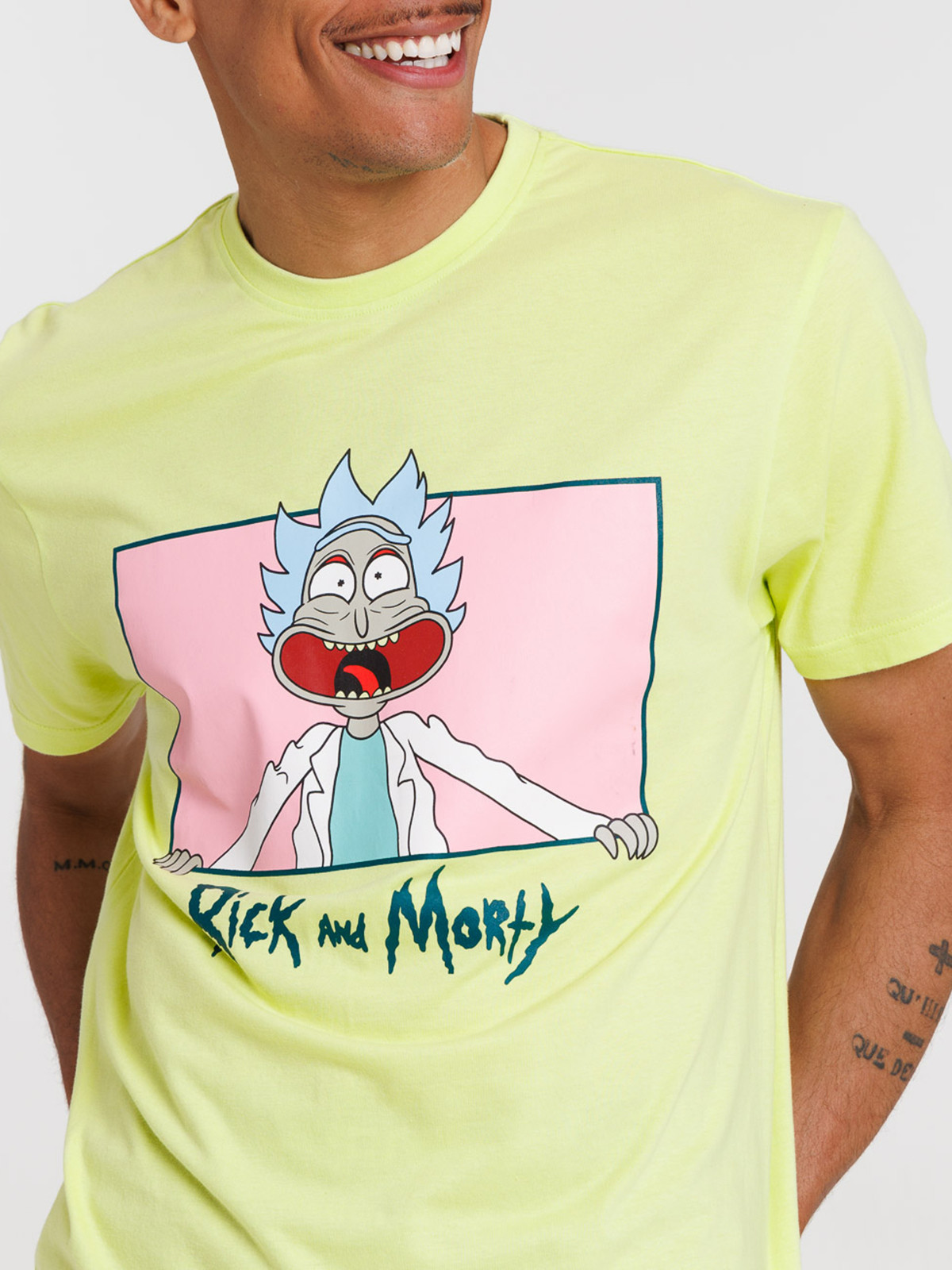 Tee-shirt lemon Rick et Morty homme